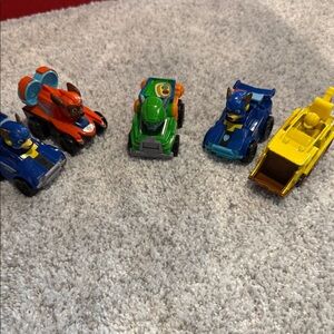 Paw Patrol Colorful Rescue Vehicle Set